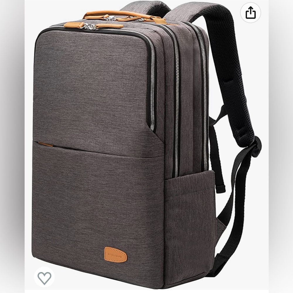 NWT Nobleman Backpack Bag, Grey